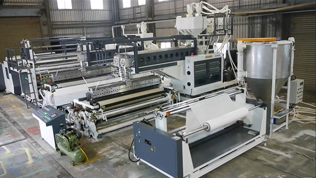 co-extrusion air bubble sheet machinery
